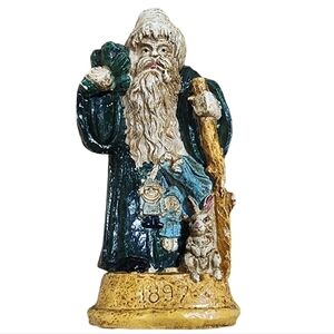 Vintage Memories of Santa Evolution of Santa Claus 8" figure *read*